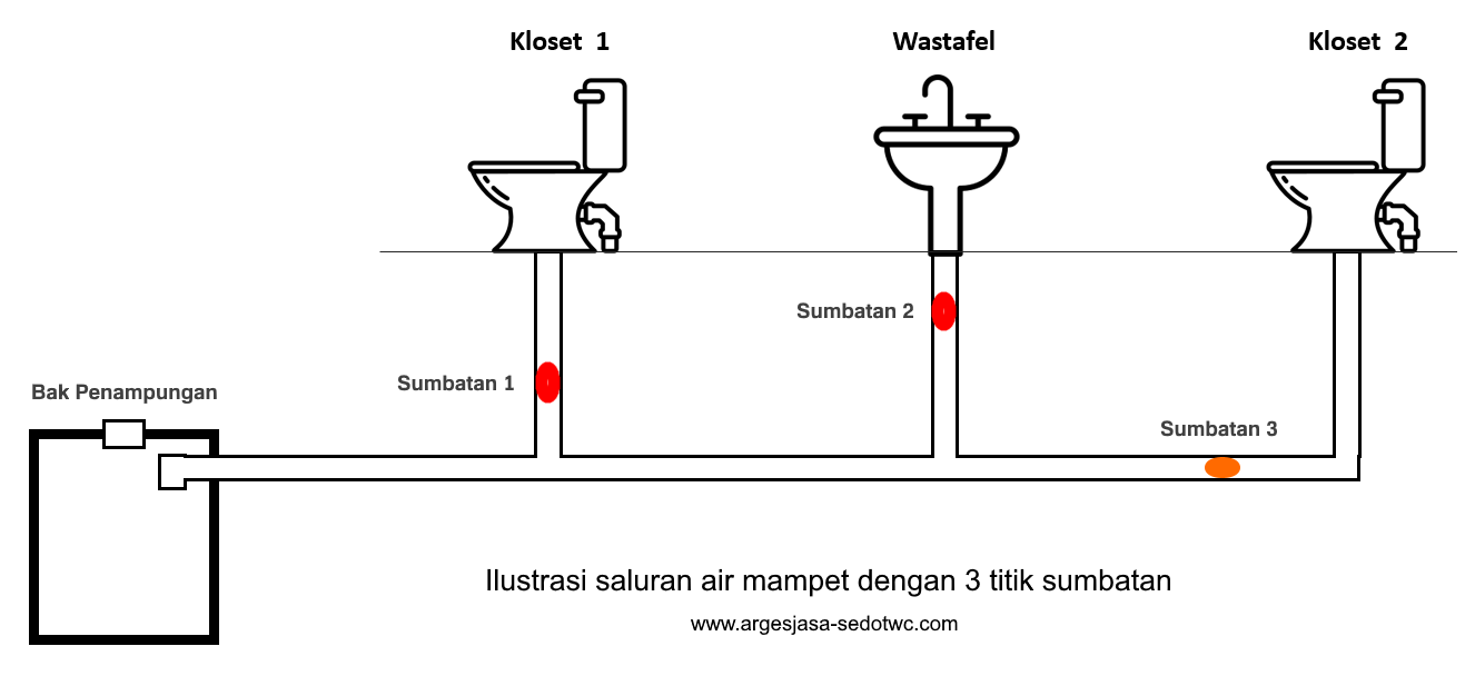 Saluran Toilet Mampet